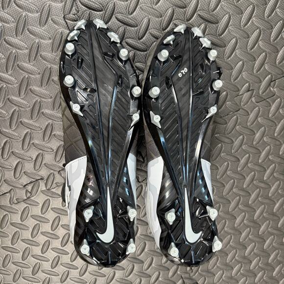 Nike Mens Sz 12 Field General Pro TD Mid Football Cleats 833386-006 Black/Grey - Picture 5 of 9